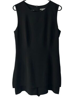 Express Black Sleeveless Tunic Top